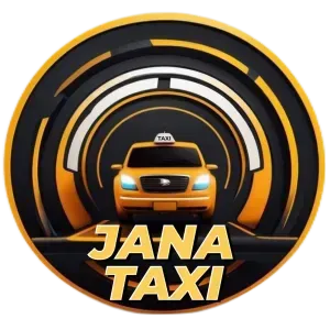 Логотип таксопарка Jana Taxi