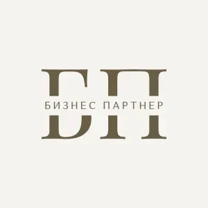 Логотип таксопарка Бизнес Партнер